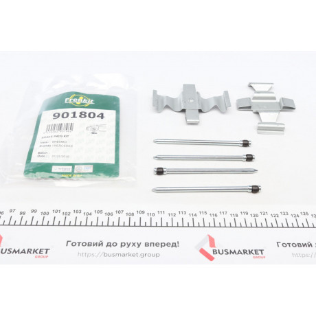 Планка супорта (переднього) прижимна (к-кт) MB E-class (W211) 02-12 (Brembo)