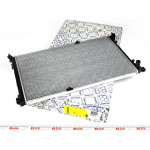 Радіатор охолодження Renault Trafic 2.5dCi 02- (AC) (упаковка Valeo) 