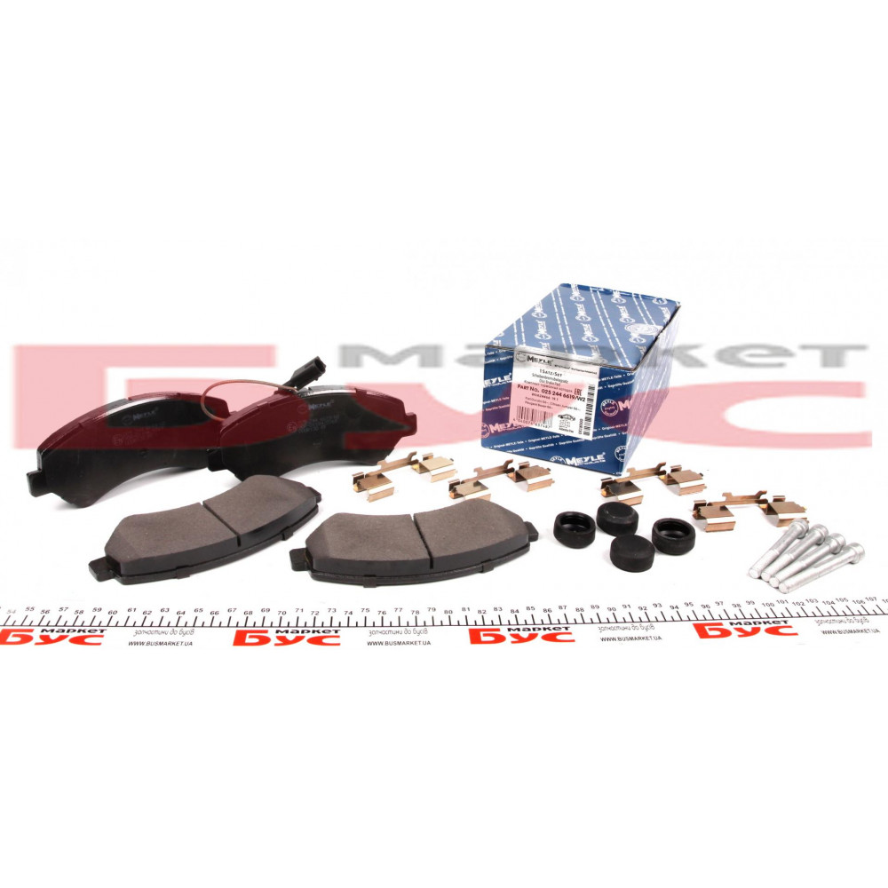 Колодки гальмівні (передні) Citroen Jumper/Fiat Ducato/Peugeot Boxer 2.0-3.0HDi 06- R16