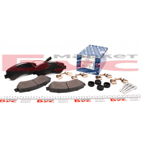 Колодки гальмівні (передні) Citroen Jumper/Fiat Ducato/Peugeot Boxer 2.0-3.0HDi 06- R16