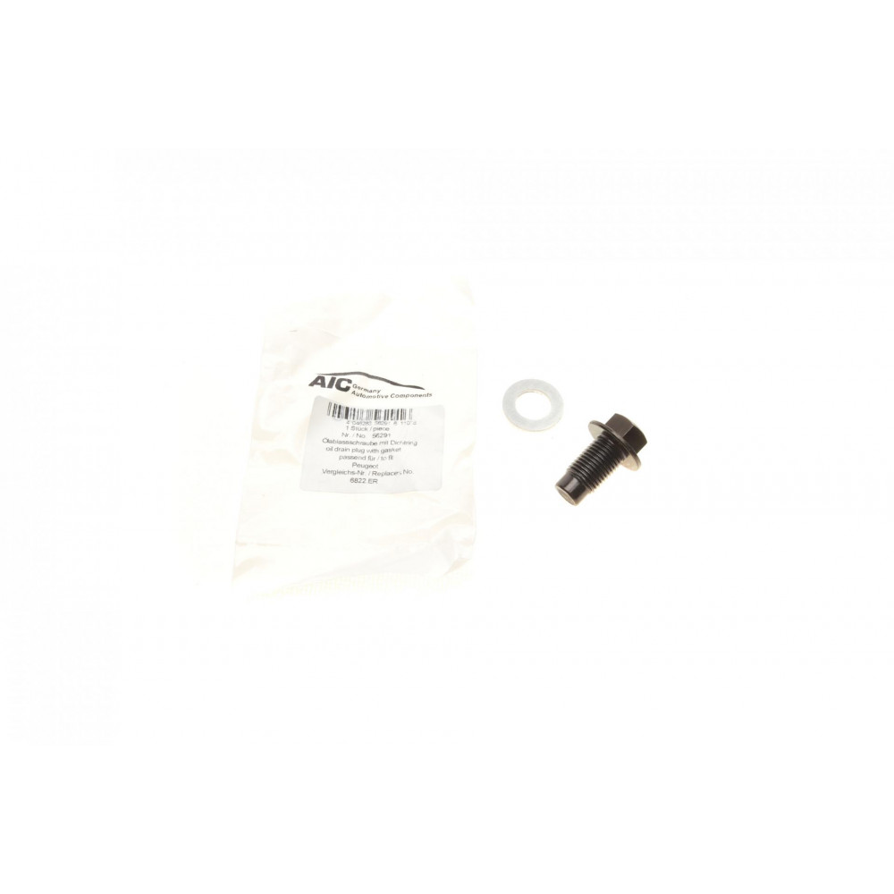Болт зливу оливи + шайба Toyota Yaris/Citroen C1/Peugeot 107/108 1.0-1.33 02- (M12x1.25)