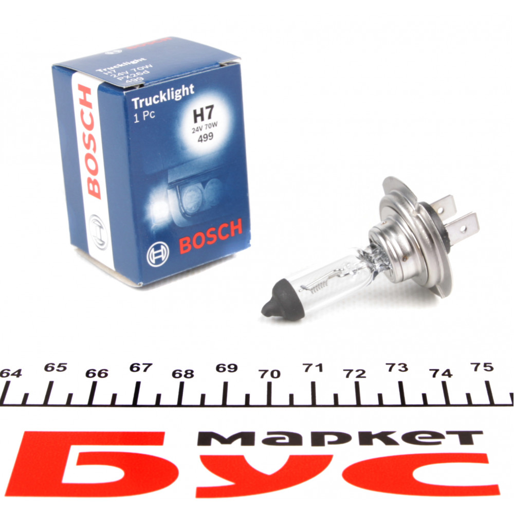 Автолампа H7 24V 70W PX26d TruckLight