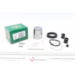 Ремкомплект супорта (переднього) Dacia Logan 1.2-1.6 05- (d=48mm) (+поршень) (Lucas) 