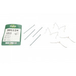 Планка супорта (переднього) прижимна (к-кт) Mazda 121/323 89-94 (Sumitomo) 