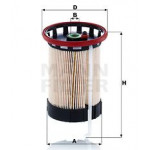 Фільтр паливний Audi Q3/VW Passat 2.0D 10-18 