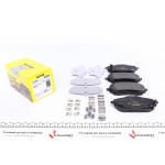 Колодки гальмівні (передні) Toyota Auris II/Corolla 12- (Bosch) Q+ 