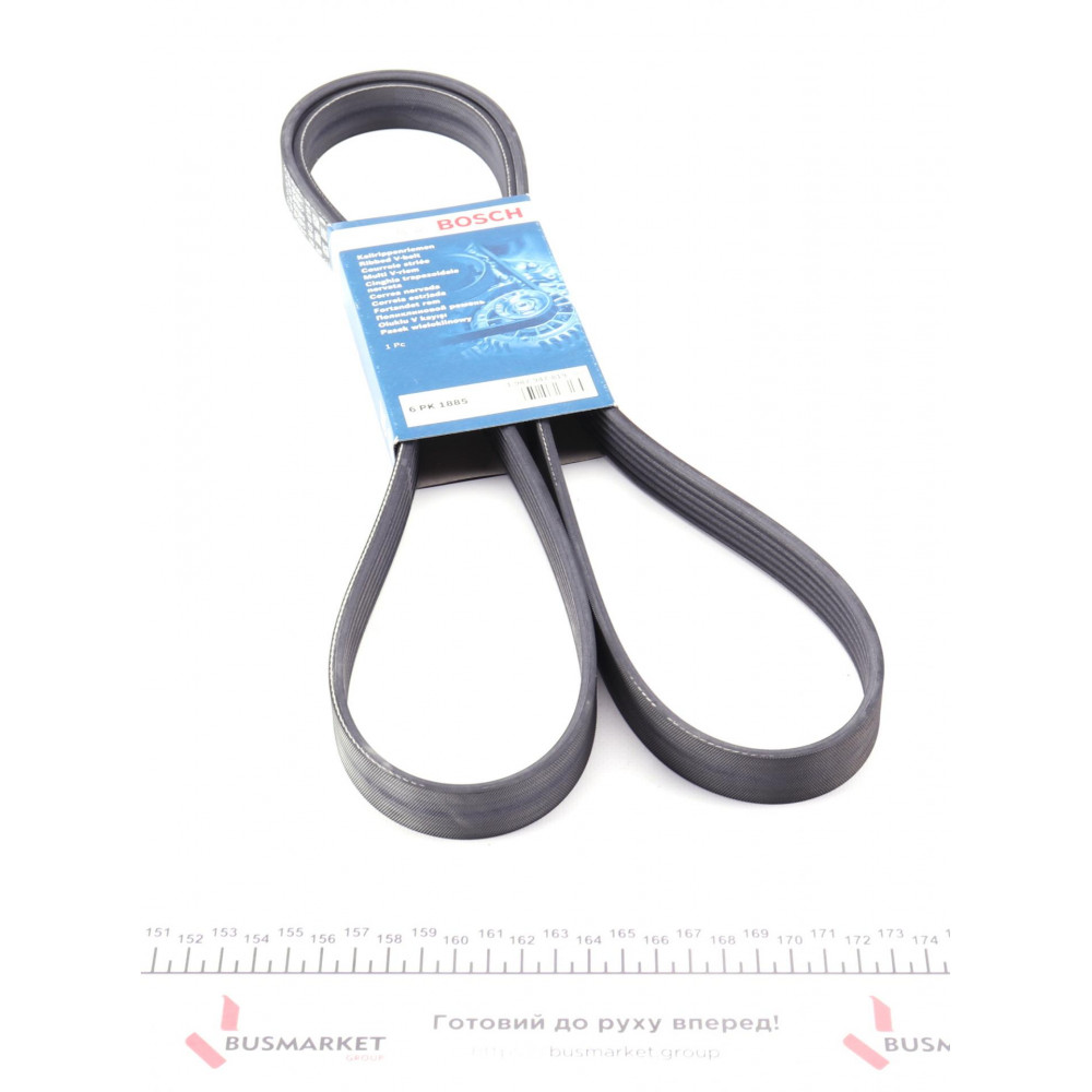Ремінь генератора MB 210 2.3D (6PK1885)