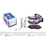 Колодки гальмівні (передні) Opel Combo 01-04 