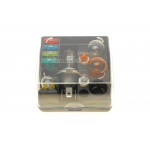 Комплект лампочок H4 12V (P21/5W,P21W ,R5W,WY5W. T4W + 4 запобіжника) 