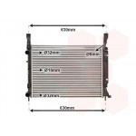 Радіатор охолодження Renault Kangoo 1.5 dCi/1.6 16V 08- (-AC) 