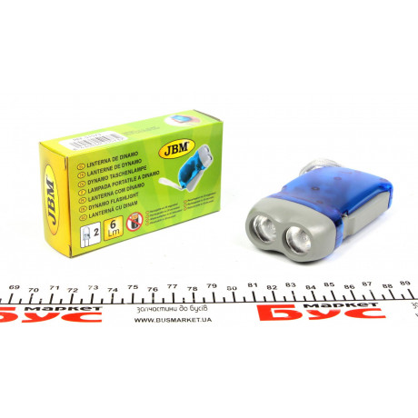 Ліхтарик динамо (2LED/6Lm)