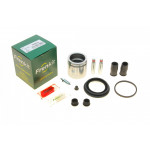 Ремкомплект супорта (переднього) Audi A1//VW Polo 1.0/1.6 TSI 17- (d=57mm) (Mando) (+поршень/направляюча) SuperKit 