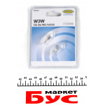 Автолампа W3W 12V 3W W2.1x9.5d Standard (без цоколя) (блістер/2шт.) 