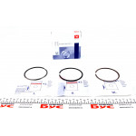 Кільця поршневі Renault Kangoo 1.9D (80.00mm/STD) (2-2-3) = 8938290000 