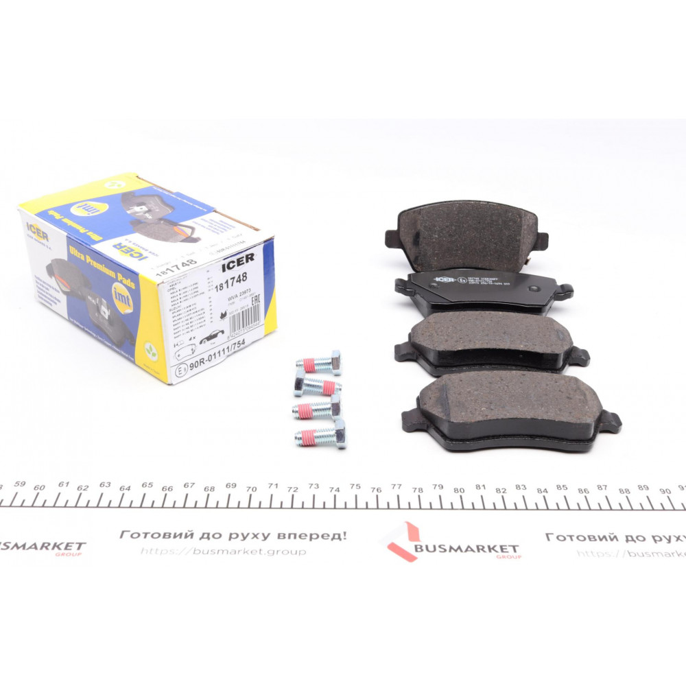 Колодки гальмівні (передні) Opel Agila B 08-14/Suzuki Swift III 05-/Splash 08-