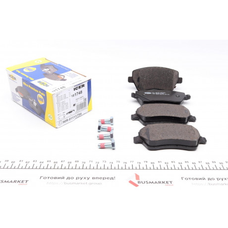 Колодки гальмівні (передні) Opel Agila B 08-14/Suzuki Swift III 05-/Splash 08-