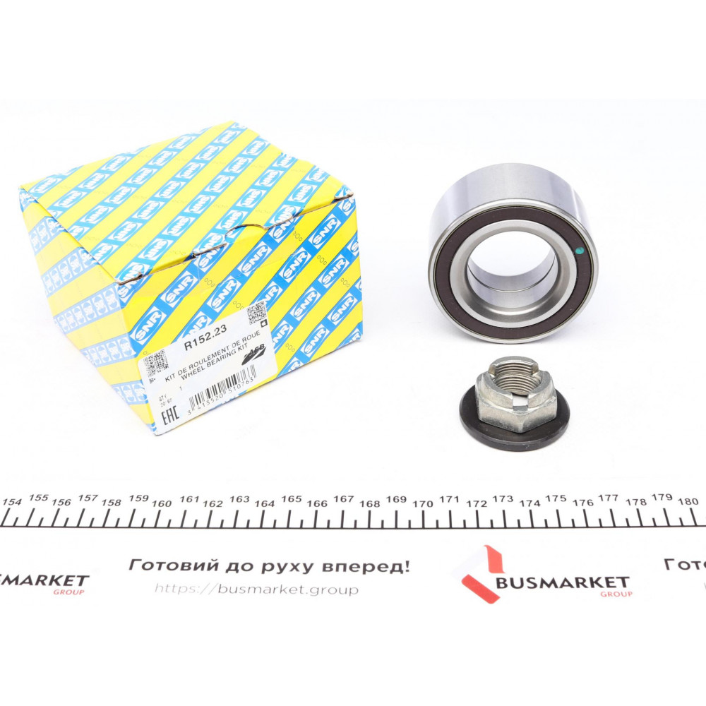 Підшипник маточини (передньої) Jaguar X-Type/Ford Mondeo III 1.8-3.0 00-09 (40х75х37) (+ABS) (к-кт)