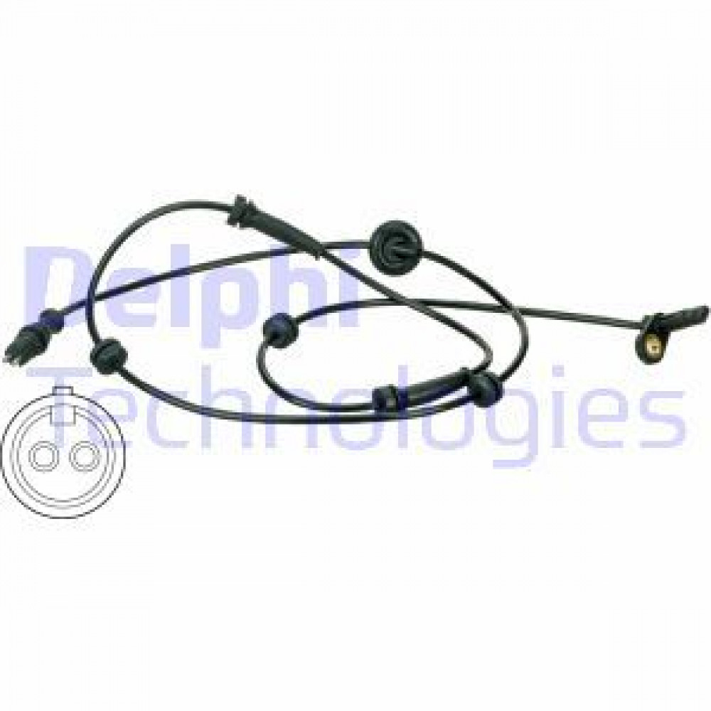 Датчик ABS (передній) Fiat Doblo 01- (L)