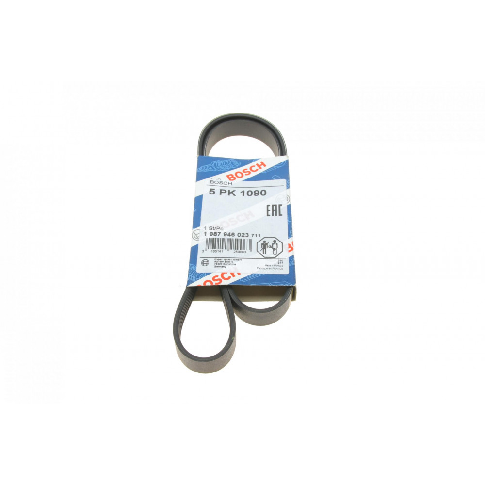 Ремінь генератора Fiat Ducato 2.5D/TD/TDI 94-02/Toyota Rav4 2.0 97-00/Audi A4/A5 12-15 (5PK1090)