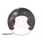 Захист диска гальмівного (переднього) (R) Audi A4/A5/A6/A7/Q5 07- 