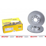 Диск гальмівний (передній) VW Caddy III 04- (288x24.9) PRO+ 