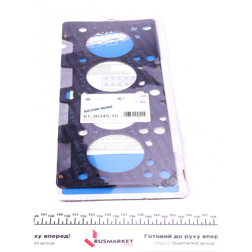Прокладка ГБЦ Renault Kangoo/Megane/Scenic 1.5dCi 01- (0.90mm, Ø 77,50mm)