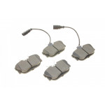 Колодки гальмівні (задні) VW T4 98-00- R16 (з датчиками) 