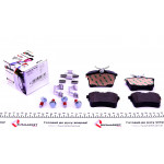 Колодки гальмівні (задні) Citroen Berlingo 08- (TRW) 