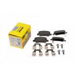 Колодки гальмівні (задні) Opel Astra G/H/ Combo 01- /Kia Venga (Lucas) 