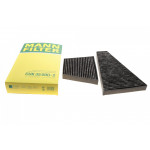 Фільтр салону VW Phaeton 02-16 (вугільний) (к-кт 2 шт.) 