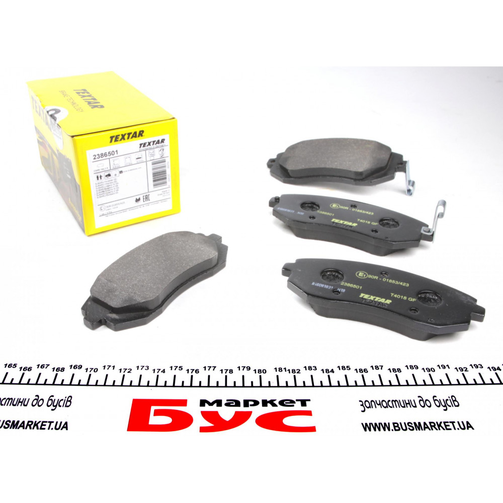 Колодки гальмівні (передні) Subaru Forester/Legacy 02-09 (Tokico)