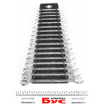 Набір ключів комбінованих (17 шт) (6-24 мм) 