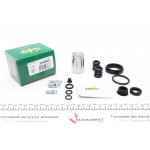 Ремкомплект супорта (заднього) Renault Megane 01- (d=34mm) (Lucas) (+1 поршеь з механізмом) 