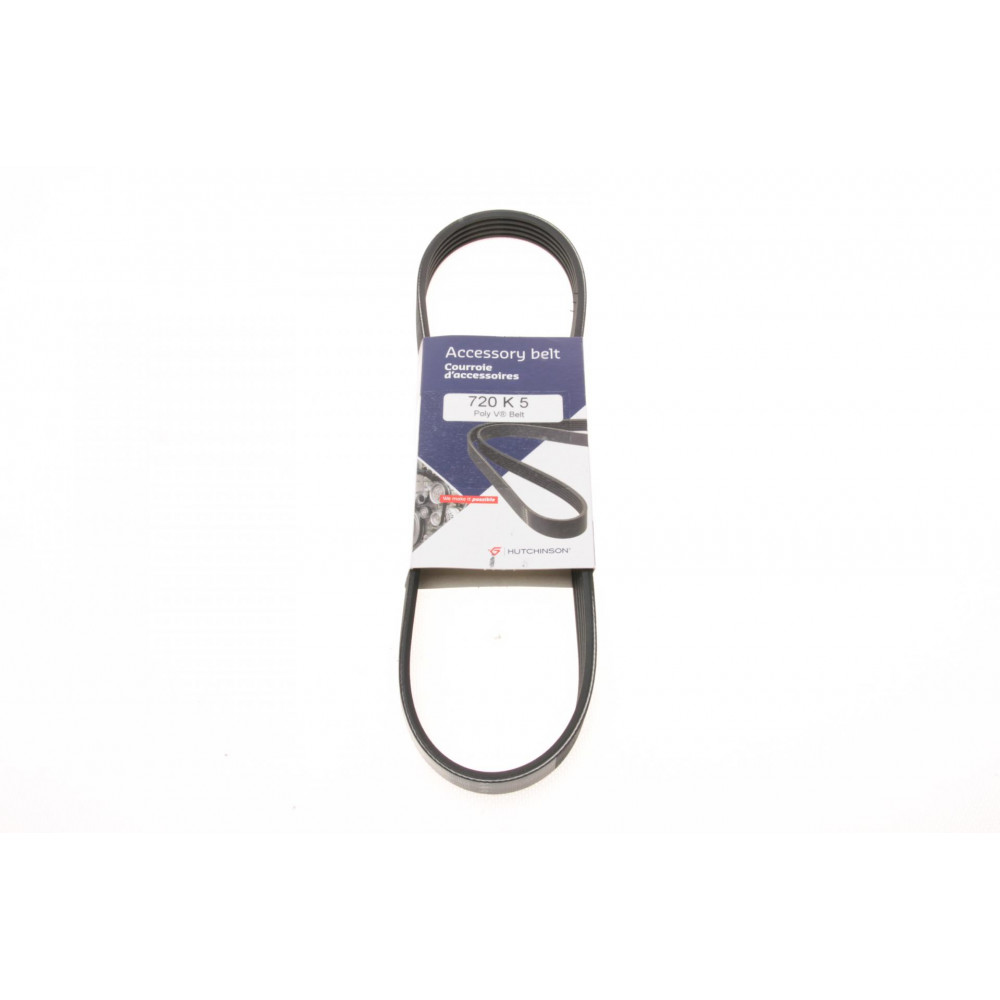 Ремінь генератора Citroen Berlingo 1.1-1.4 96-11/Peugeot Partner 1.1-1.4 96-15 (5PK720)