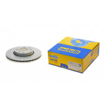 Диск гальмівний (передній) Renault Kangoo 08-/Zoe 12-/Clio IV 13- (258x22) (з покриттям)(вентил.) 