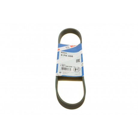 Ремінь генератора поліклиновий Citroen Jumper/Fiat Ducato/Peugeot Boxer 2.0 94- (6PK698)