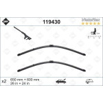 Щітки склоочисника (650/600mm) MB E-class (W212) 09-15 