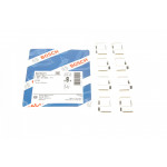 Планка супорта (заднього) прижимна (к-кт) Toyota Land Cruiser/Mitsubishi Pajero IV 96- 