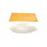 Скло фари Renault Kangoo 08- (R) 