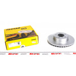 Диск гальмівний (передній) BMW 5 (E60/E61)/6 (E63) 03- (324x30) PRO+ 