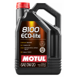 Олива 0W20 ECO-lite SAE 8100 (5L) GM dexos1 (104983)/(101526/108536) 