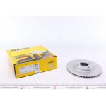 Диск гальмівний (передній) Ford Fiesta 95-13/Focus 98-07 (258x22) PRO 