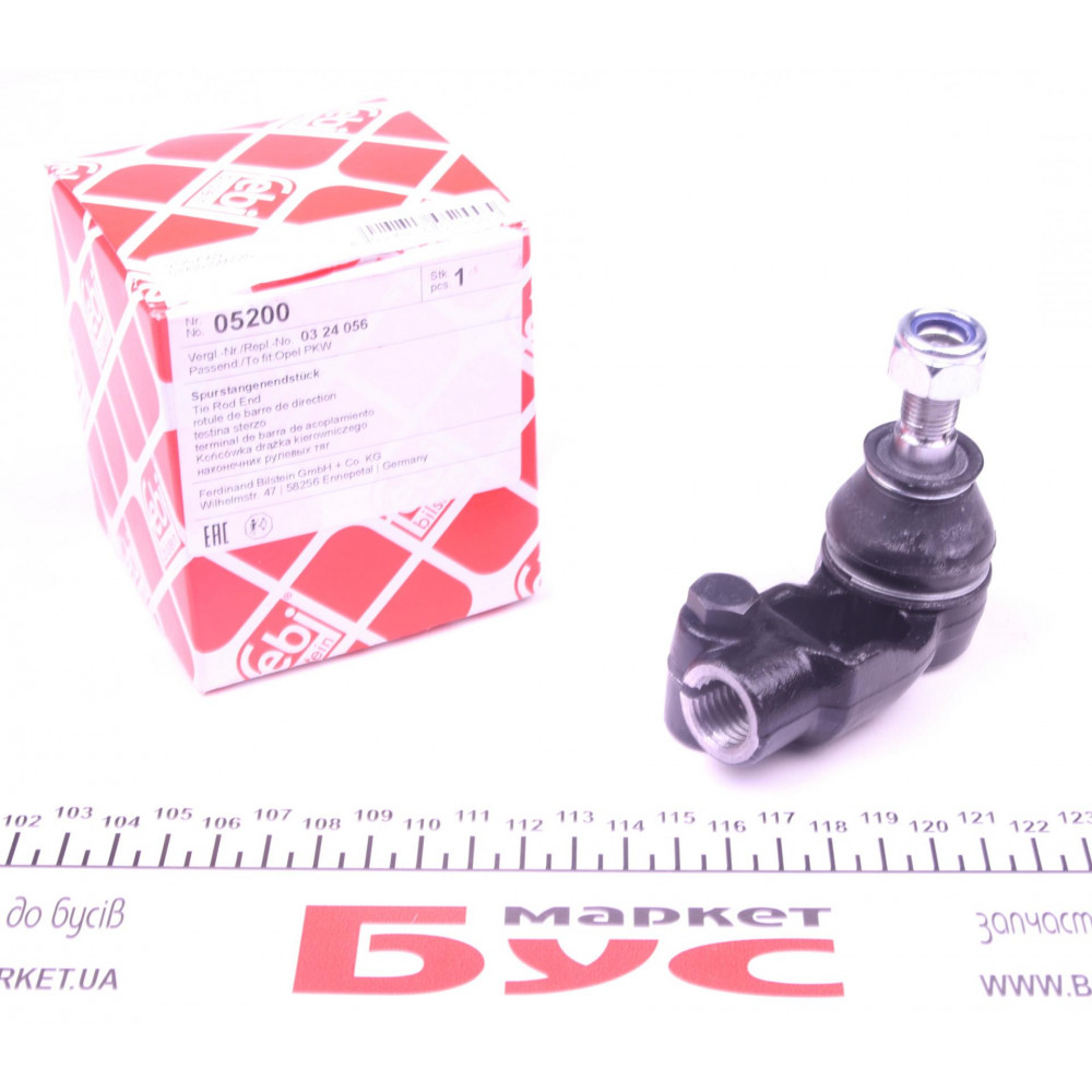 Наконечник тяги рульової (R) Opel Astra F/Vectra A 1.6-2.5i 88-98