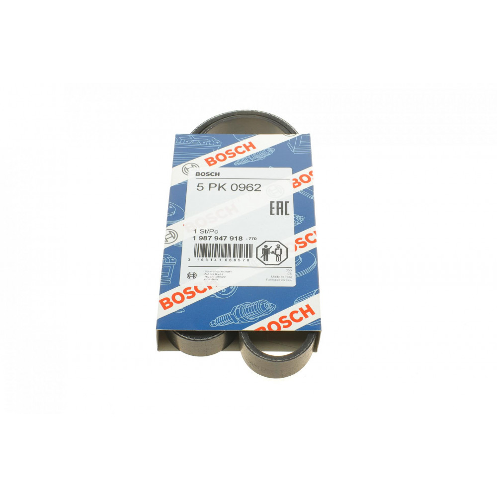 Ремінь генератора Fiat Ducato 1.9D/TD/Peugeot 106 1.5D 94-04/Mitsubishi Lancer 1.3 98-04 (5PK962)