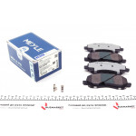 Колодки гальмівні (передні) Mitsubishi Lancer VII/VIII 03-/Jeep Compass/ Patriot 06- 