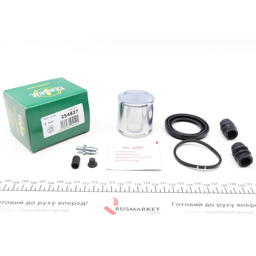 Ремкомплект супорта (переднього) Skoda Fabia 10-14 (d=54mm) (+поршень) (TRW)