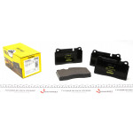 Колодки гальмівні (передні) VW Touareg 02- (Brembo) 