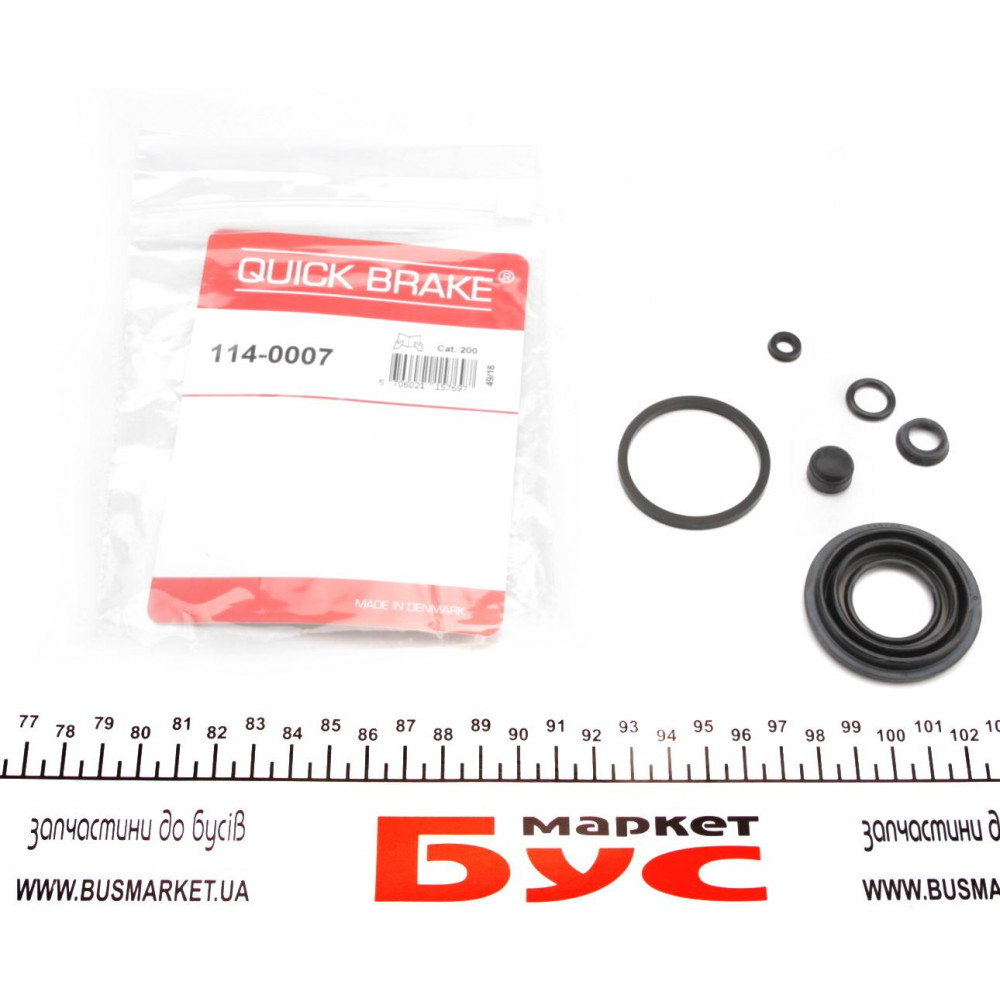 Ремкомплект супорта (заднього) VW Caddy III 04-15 (d=38mm)