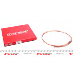 Трубка гальмівна 1.60м 