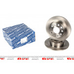 Диск гальмівний (задній) VW Caddy III 1.2-2.0 TDI/TSI 04-15 (253x10) 